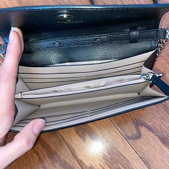 NWT Kate Spade ♠️  Black crossbody ♠️ - Picture 5 of 7